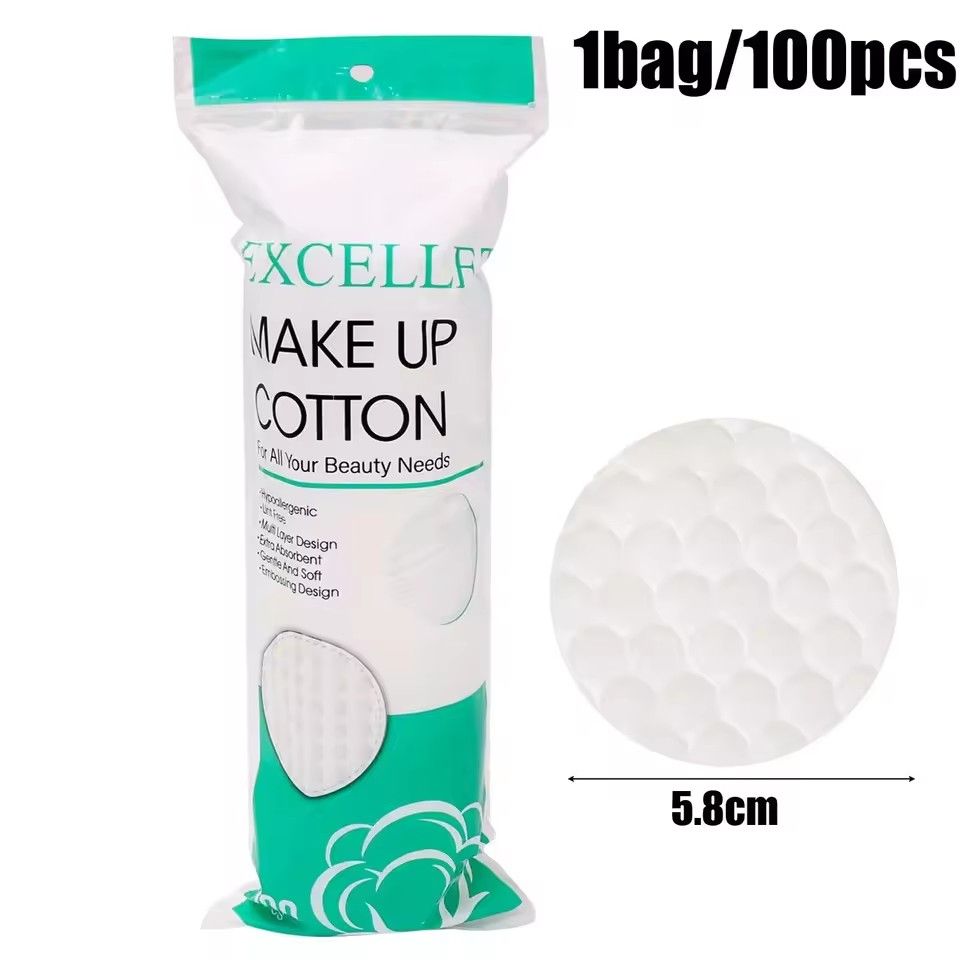 Cotton Pads Disposable Clean Cotton Face Nail Polish Remover Round Soft Face Cleansing Remover Cotton Pads Makeup Tools C-629