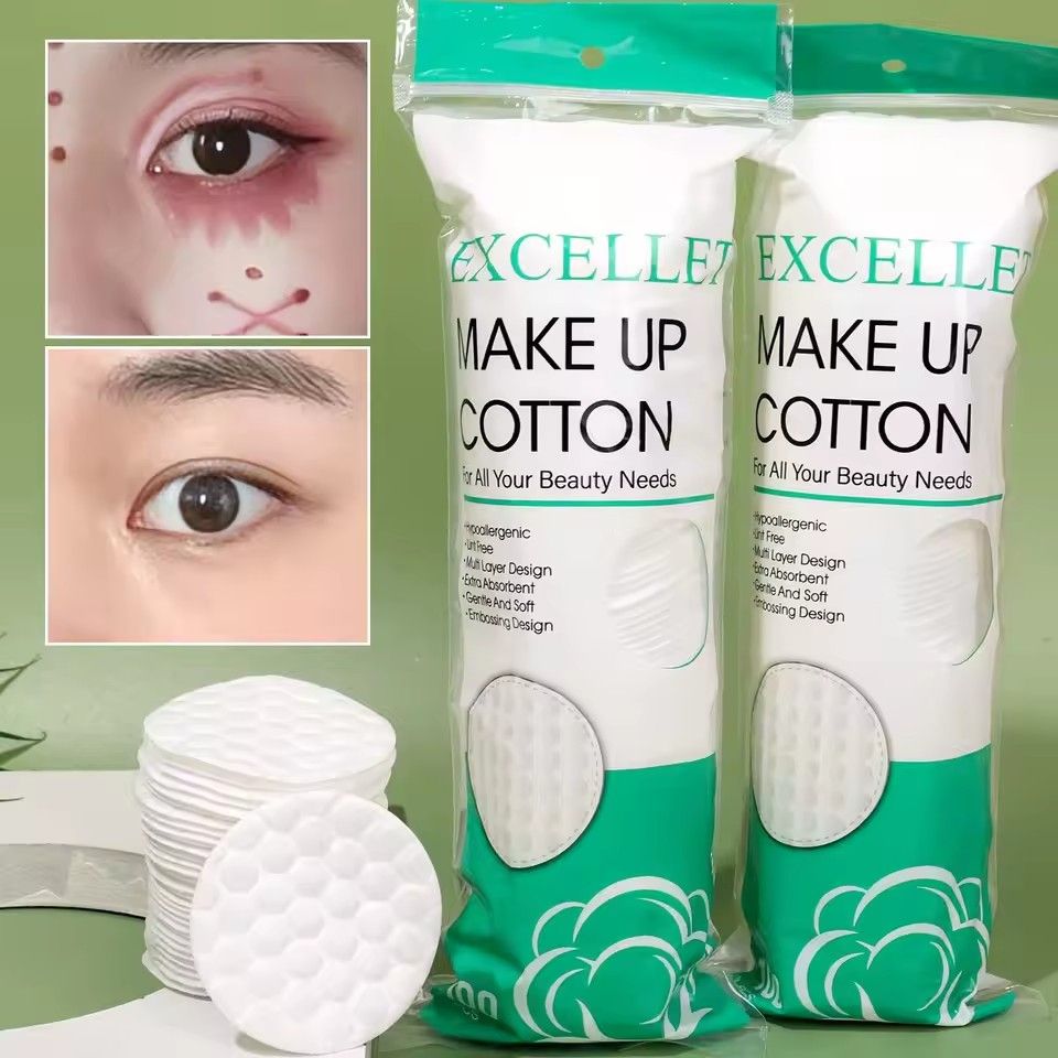Cotton Pads Disposable Clean Cotton Face Nail Polish Remover Round Soft Face Cleansing Remover Cotton Pads Makeup Tools C-629