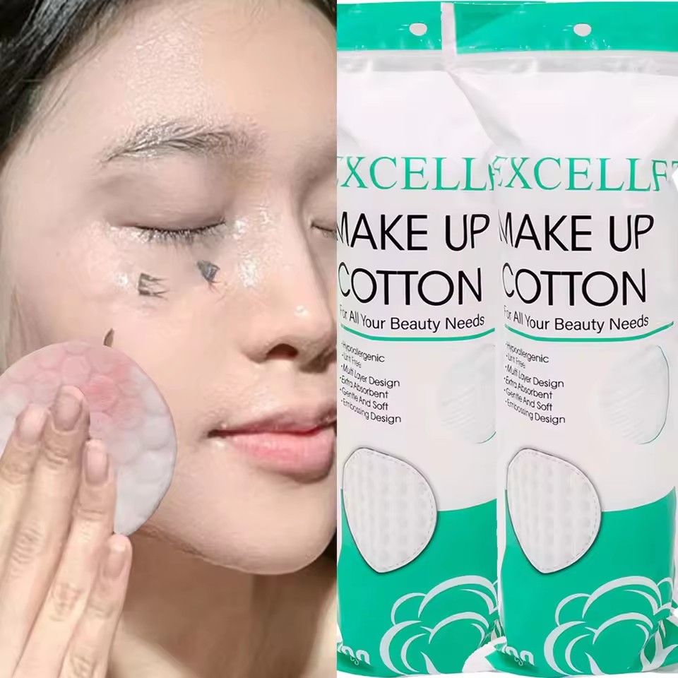 Cotton Pads Disposable Clean Cotton Face Nail Polish Remover Round Soft Face Cleansing Remover Cotton Pads Makeup Tools C-629