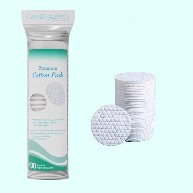 Cotton Pads Disposable Clean Cotton Face Nail Polish Remover Round Soft Face Cleansing Remover Cotton Pads Makeup Tools C-629