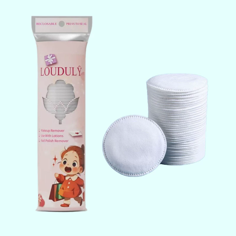Cotton Pads Disposable Clean Cotton Face Nail Polish Remover Round Soft Face Cleansing Remover Cotton Pads Makeup Tools C-629