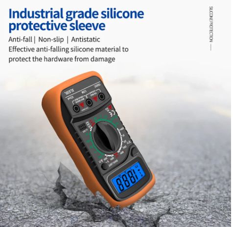 XL830L Digital Multimeter Intelligent Voltage AC/DC Resistance Amperimeter hFE Triode Ohm NCV Diode Multimeter Tester Tools