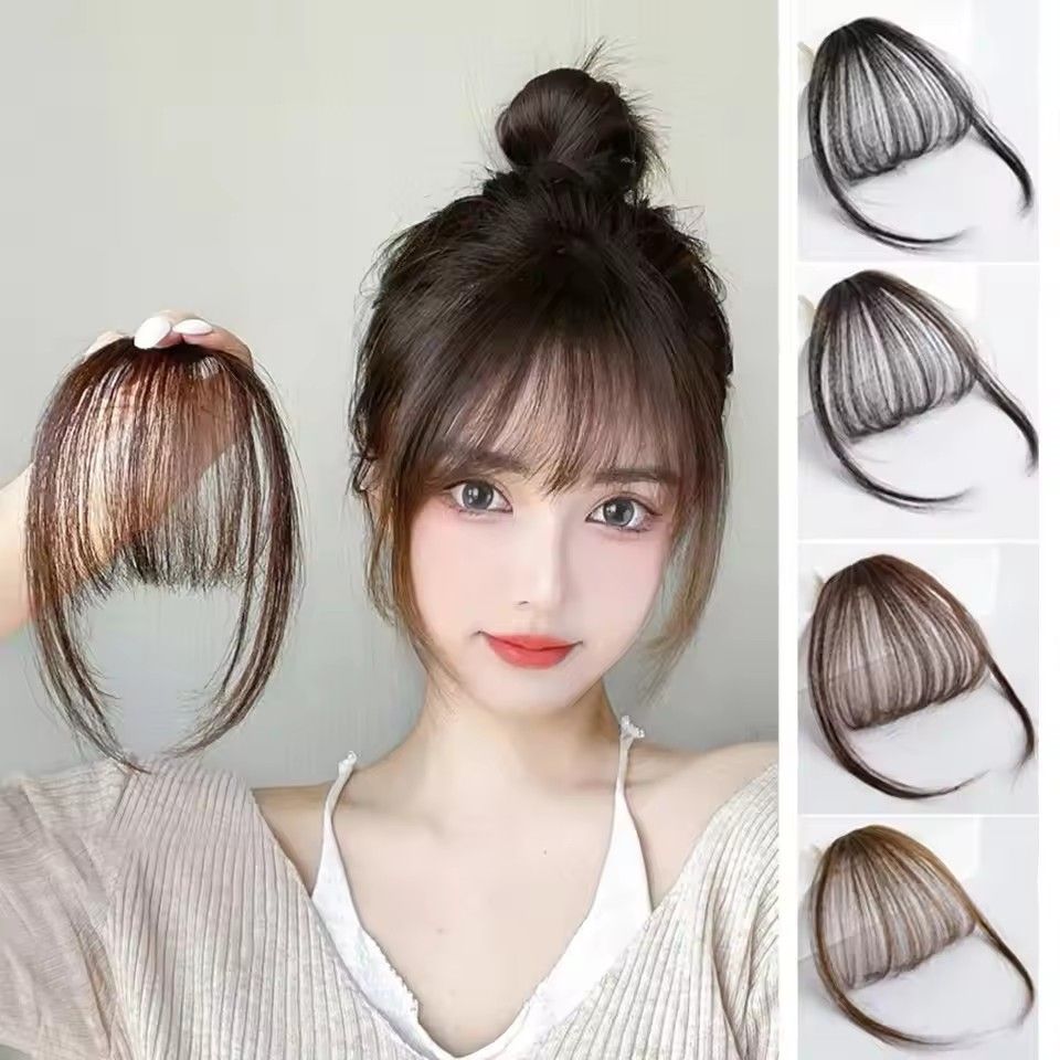 Air Bangs Wig Summer Light And Thin Fake Bangs Natural Forehead Invisible And Traceless Bangs Wig Piece C-406
