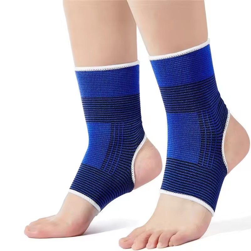 1 Pair Super Soft Ankle Support Protection Gym Running Protection Foot Bandage Elastic Ankle Brace Guard Sport Fitness Support E-284