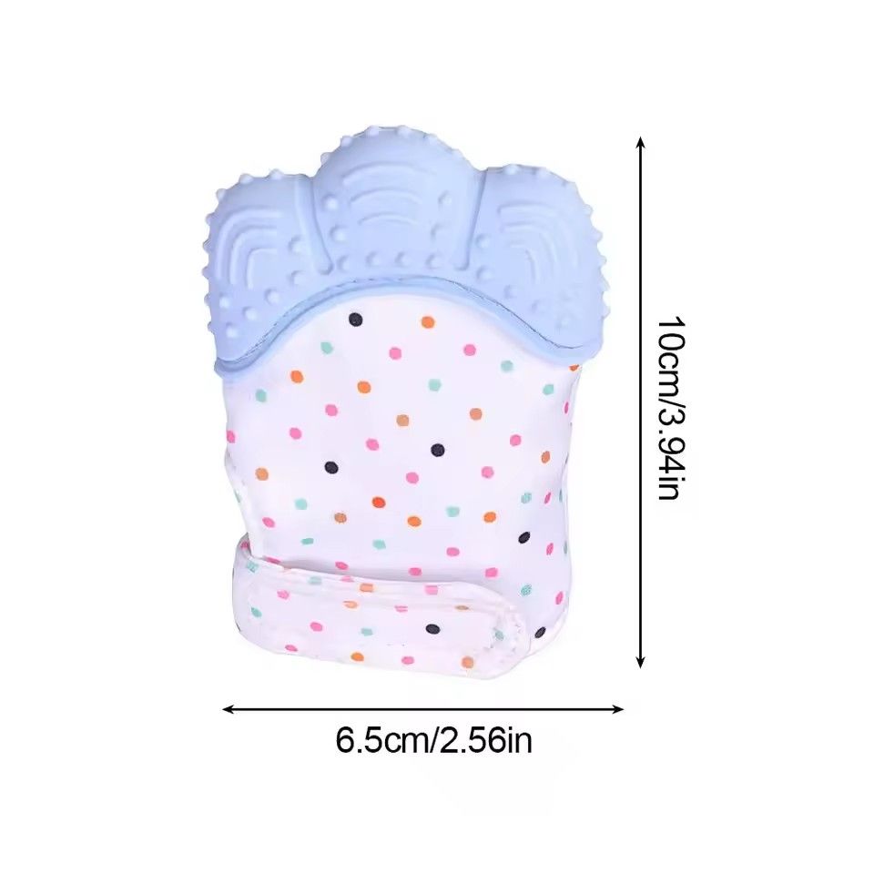 Baby Teethers Chewing Toy Teething Glove Silicone Tooth Aniti-bite Infant Hand Teether Pacifiers Breastfeeding For Newborn L-22-7