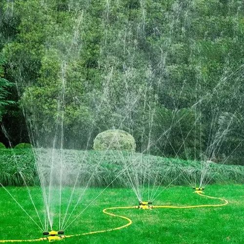 360 Degree Automatic Rotating Water Pipe Set, Lawn & Garden Sprayer, Large Area Coverage, Irrigation Sprayer