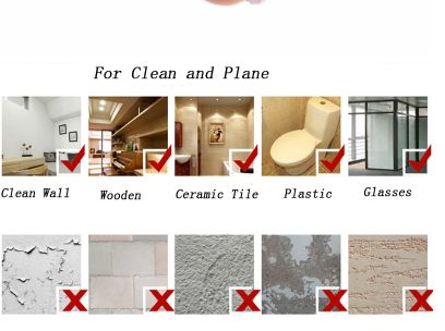 10pcs Door Stopper with Handle, Door Stopper, Practical Wall Sticker, Soft Rubber, Shockproof, Silent Home Sticker