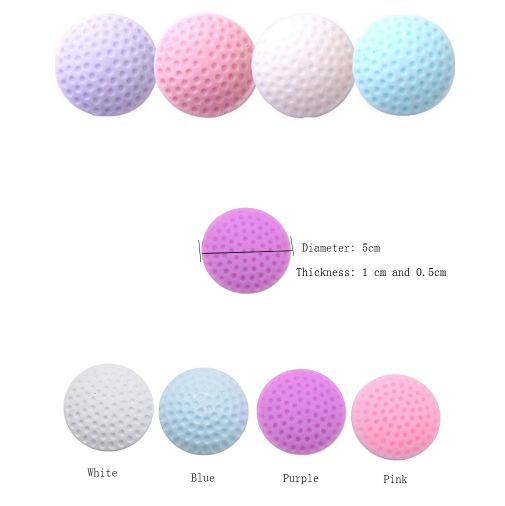 10pcs Door Stopper with Handle, Door Stopper, Practical Wall Sticker, Soft Rubber, Shockproof, Silent Home Sticker