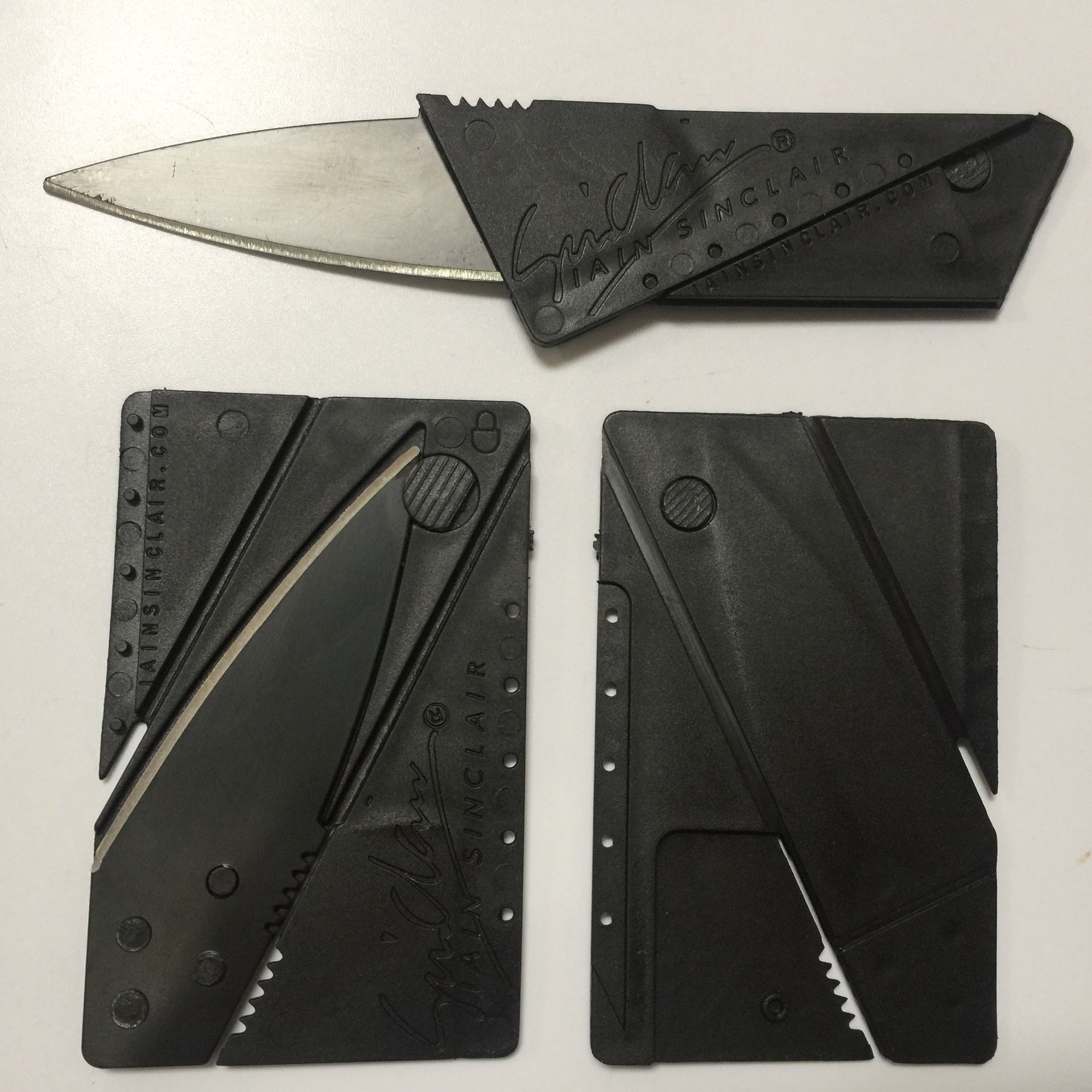 1pc Multi functional card knife, portable outdoor knife, folding knife