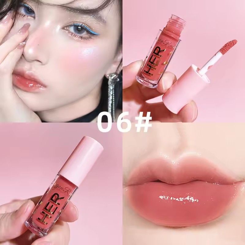 1Pcs Mirror Water Lip Gloss Lip Glaze Transparent Glass Lip Oil Waterproof Liquid LipstickLips Cosmetics B2-867 view 10