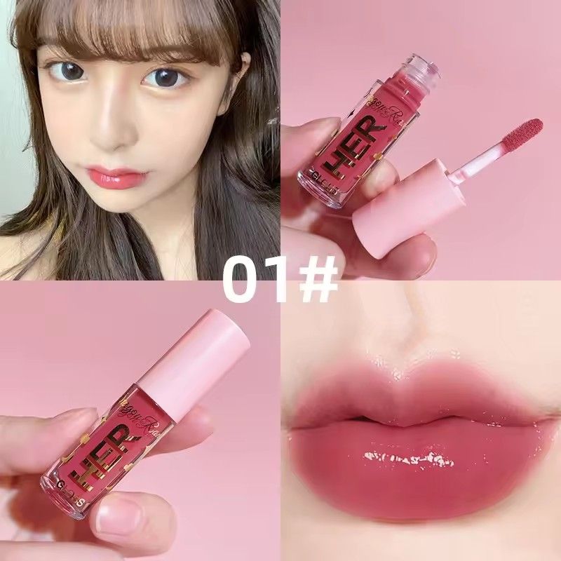 1Pcs Mirror Water Lip Gloss Lip Glaze Transparent Glass Lip Oil Waterproof Liquid LipstickLips Cosmetics B2-867 view 5