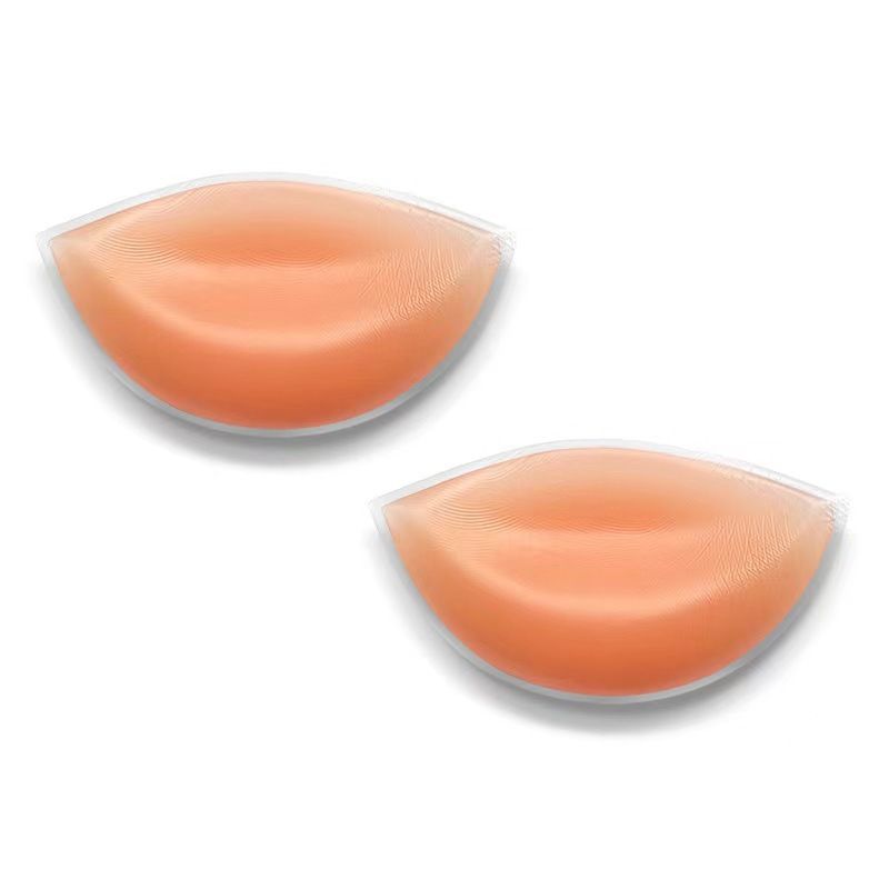 1 Pair of invisible Bikini Self-adhesive Thick Bra Waterproof Bra Silicone Breast Pad Breathable Underwear invisible Pad