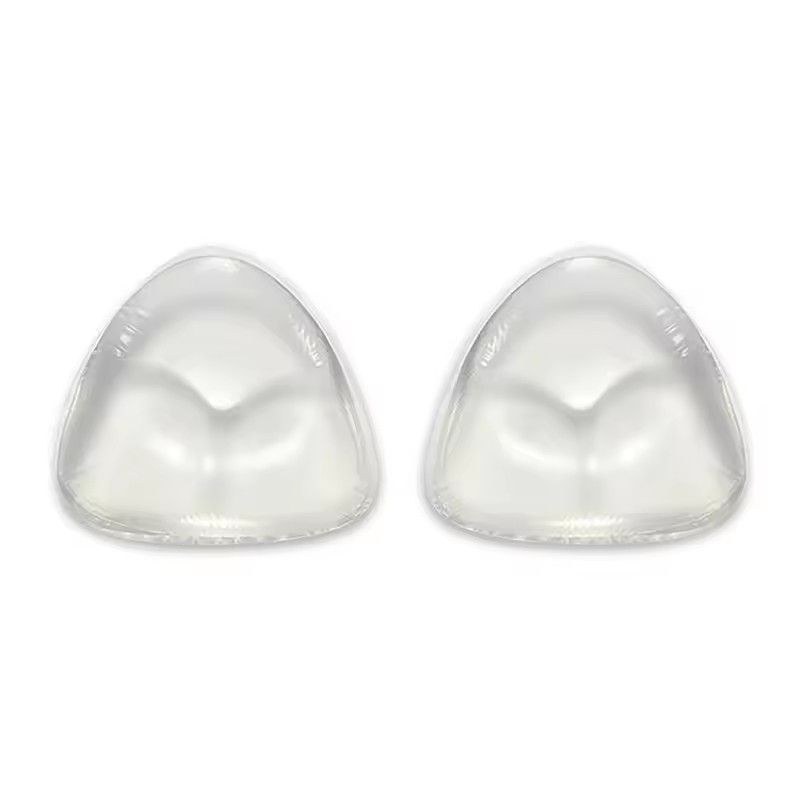 1 Pair of invisible Bikini Self-adhesive Thick Bra Waterproof Bra Silicone Breast Pad Breathable Underwear invisible Pad