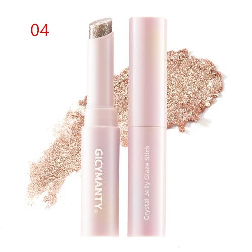 Jelly Eye Shadow Stick, Starlight,Pearl Light, Fine Flicker, Waterproof, Silkworm Pupa Contour, Cosmetics, Beauty Cosmetics
