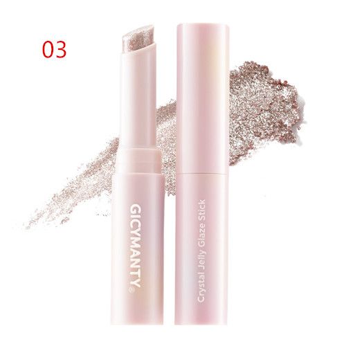 Jelly Eye Shadow Stick, Starlight,Pearl Light, Fine Flicker, Waterproof, Silkworm Pupa Contour, Cosmetics, Beauty Cosmetics