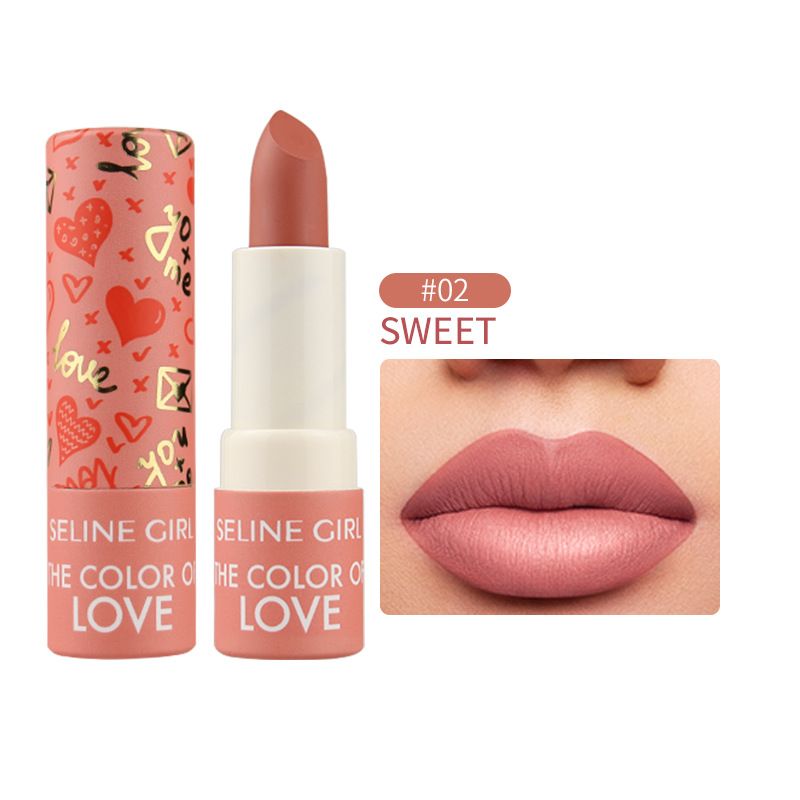 Natural 3D Lipstick Easy Coloring Moisturizing Lip Shine Water Resistant Lip Shine Makeup Woman Lipstick Cosmetics