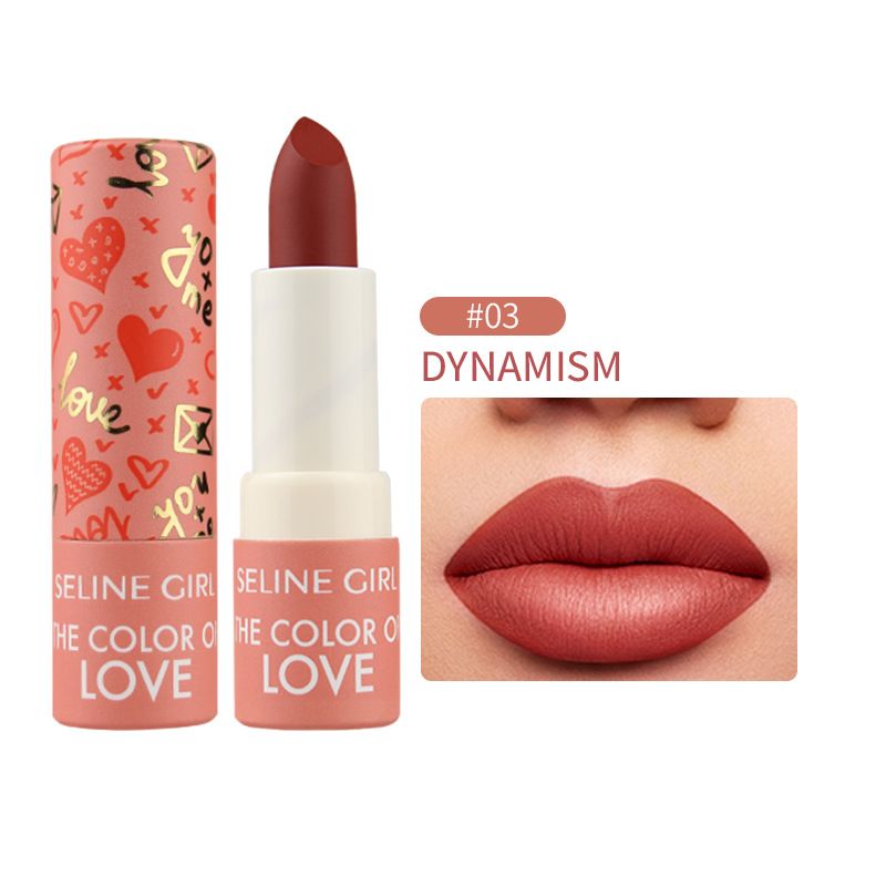 Natural 3D Lipstick Easy Coloring Moisturizing Lip Shine Water Resistant Lip Shine Makeup Woman Lipstick Cosmetics