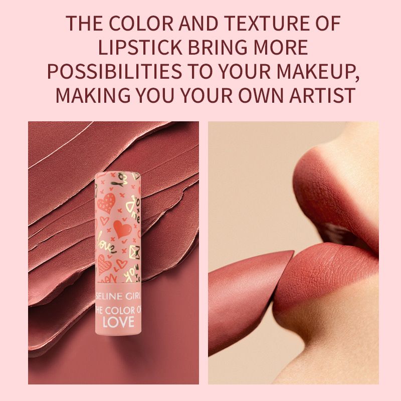 Natural 3D Lipstick Easy Coloring Moisturizing Lip Shine Water Resistant Lip Shine Makeup Woman Lipstick Cosmetics