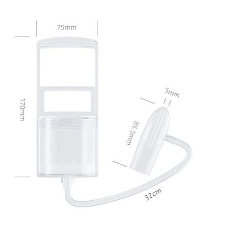 Baby Nasal Vacuum Cleaner, Powerful Hand Pump and Non-Invasive Nasal Tip, Hygienic and Comfortable Baby Nose Suction