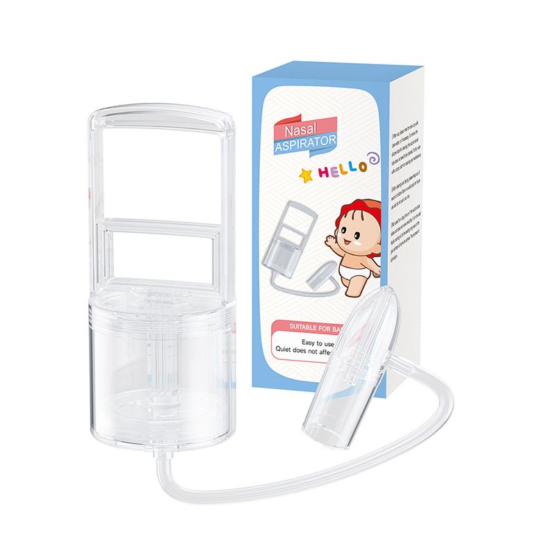 Baby Nasal Vacuum Cleaner, Powerful Hand Pump and Non-Invasive Nasal Tip, Hygienic and Comfortable Baby Nose Suction