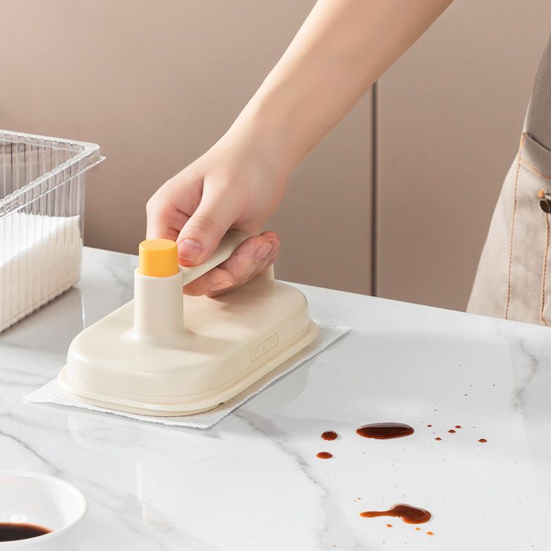 Magic Scouring Pads for Kitchen Cleaning, 50pcs, Reusable Ultra-fine Fiber Cloth, Countertop Cleaner, Durable