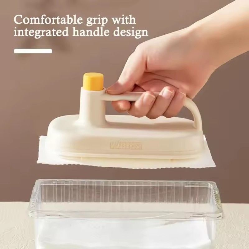 Magic Scouring Pads for Kitchen Cleaning, 50pcs, Reusable Ultra-fine Fiber Cloth, Countertop Cleaner, Durable