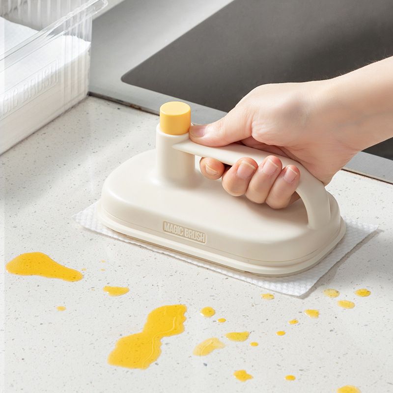 Magic Scouring Pads for Kitchen Cleaning, 50pcs, Reusable Ultra-fine Fiber Cloth, Countertop Cleaner, Durable