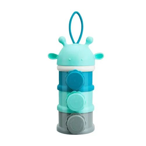 Large Capacity Baby Milk Powder Container With Strap, Baby Formula Dispenser, Stackable Food Storage Box, Portable Snack Box