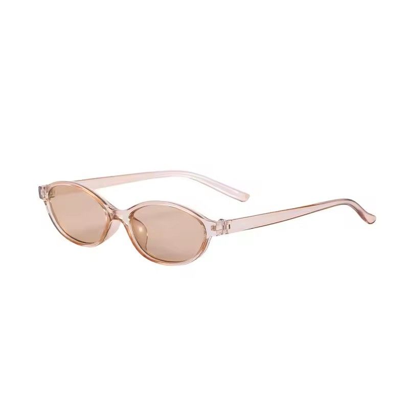 Women's Oval Small Frame Sunglasses, Women's Sunglasses, Lightweight, Fashionable, Sexy, Leopard, Retro Glasses, UV400