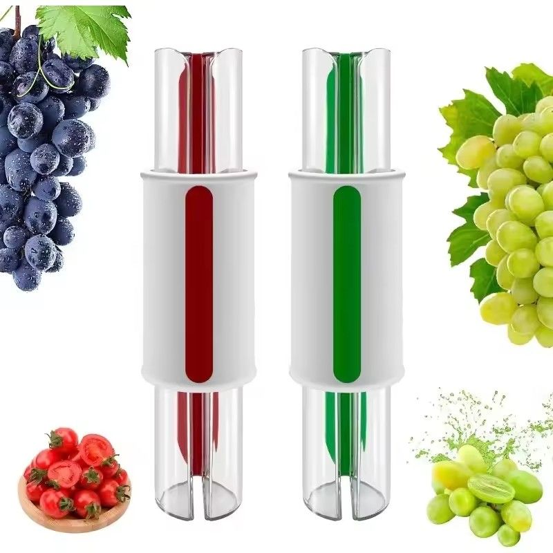 1pc Tomato Slicer, Grapes, Cherry, Fruits, Vegetables, Salad, Slicer Manual, Fruit and Vegetables Tool, Kitchen Utensils Slicer