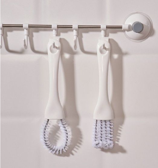 1pc Barbecue grill cleaning brush, multifunctional scraper, oven grate, baking tray, kitchen utensils, V-hook brush