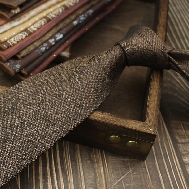 Retro Color Cee Italian Style 8CM Tie for Men, Casual Suit, Wedding Host, Business Tie for Wedding