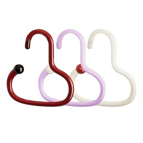 3pcs New Dopamine Hat Hook, Circular Ring, Non-Slip Hat Storage Hook, Unmarked Hat Display Shelves for Wardrobe