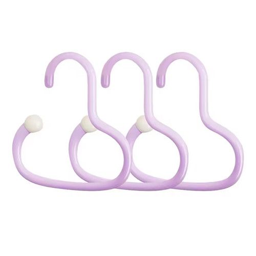 3pcs New Dopamine Hat Hook, Circular Ring, Non-Slip Hat Storage Hook, Unmarked Hat Display Shelves for Wardrobe