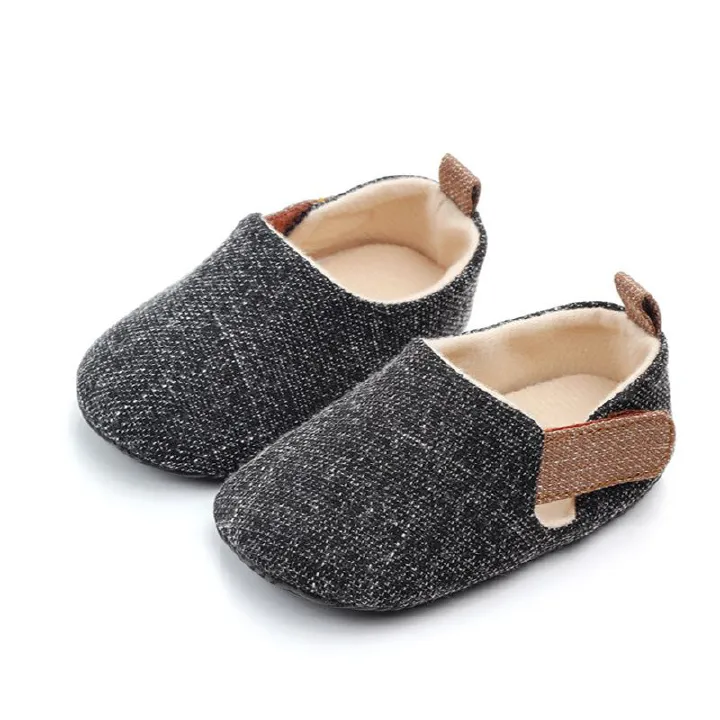 Rattan baby shoes baby shoes toddler shoes silicone soft shoes