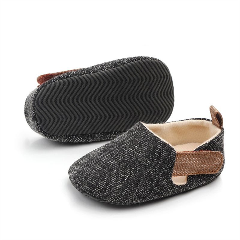 Rattan baby shoes baby shoes toddler shoes silicone soft shoes