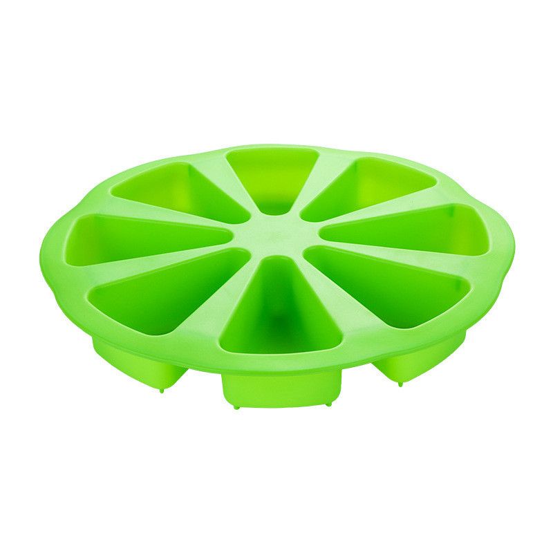 Silicone Mold for Cake, 8 Grilles, Triangular Shape, Dish for Pizza, Baking Utensils,  DIY, Molds for Cakes and Pastries