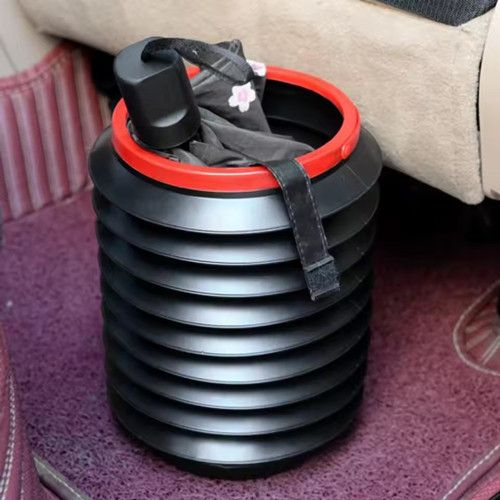 Folding Telescopic Trash Bin, Organizer Car Interior, Trash Container, Umbrella Storage, Multifunctional Waterproof Trash Bin