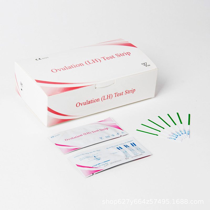 5pcs LH Diagnostic Test Strips Ovulation Self-Check Urine Measuring Kits Over 99% Accuracy Rapid Result Fertility Testing Paper