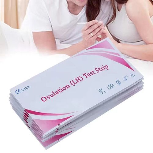5pcs LH Diagnostic Test Strips Ovulation Self-Check Urine Measuring Kits Over 99% Accuracy Rapid Result Fertility Testing Paper