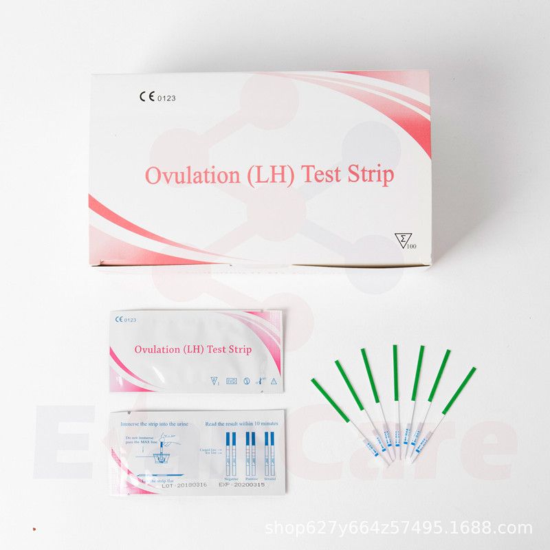 5pcs LH Diagnostic Test Strips Ovulation Self-Check Urine Measuring Kits Over 99% Accuracy Rapid Result Fertility Testing Paper