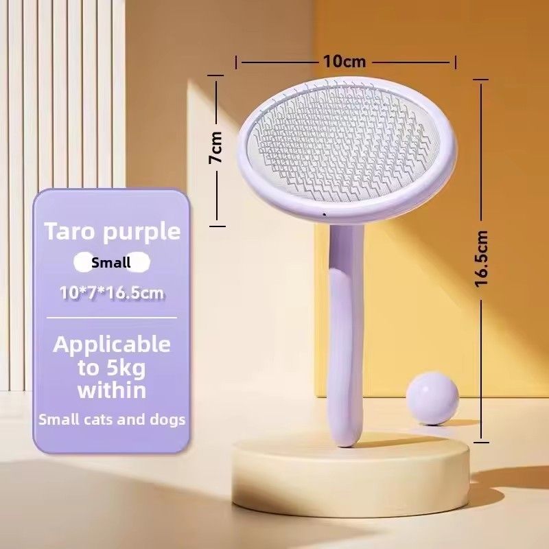 Professional Pet Deshedding Brush Stainless Steel GroomingComb Massage Tool Cats Dogs 2 in 1 Home Use Brush Dog grooming