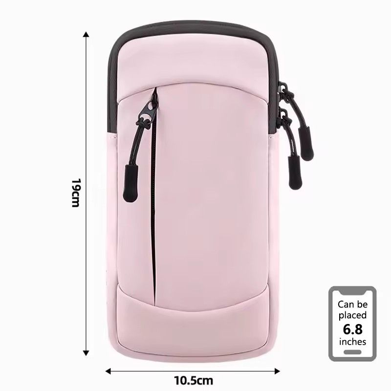 Running Phone Holder Universal Waterproof Sports Arm Cover Outdoor Running Bike Phone Arm Bag For IPhone Xiaomi Samsung 7.5 Inch