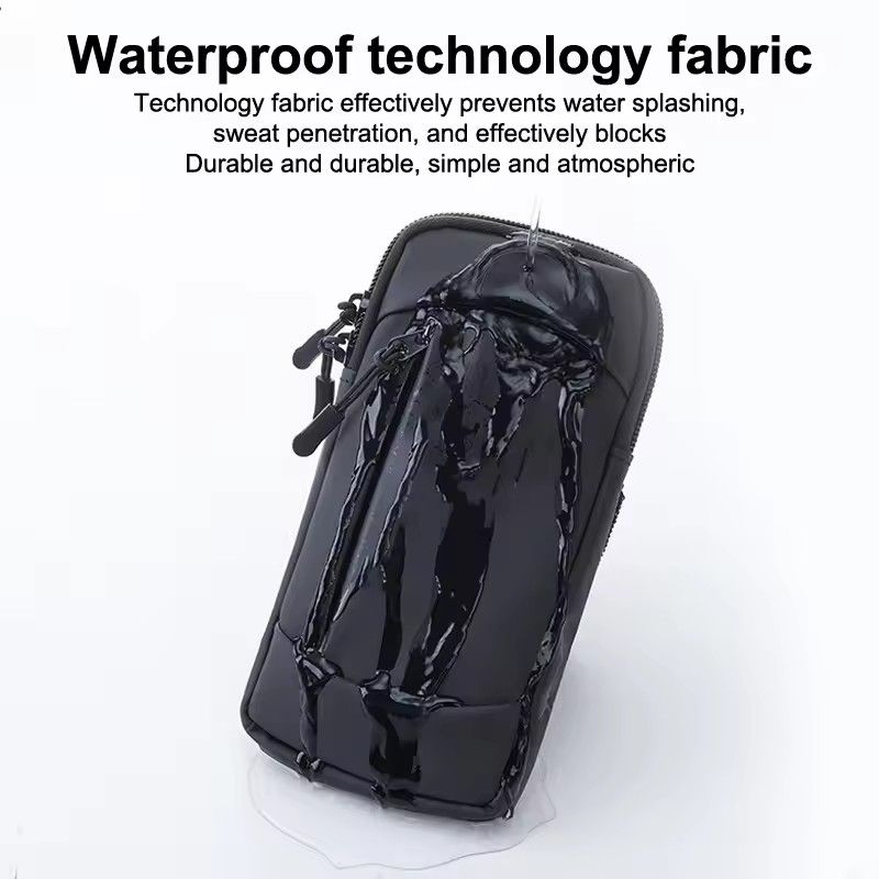 Running Phone Holder Universal Waterproof Sports Arm Cover Outdoor Running Bike Phone Arm Bag For IPhone Xiaomi Samsung 7.5 Inch