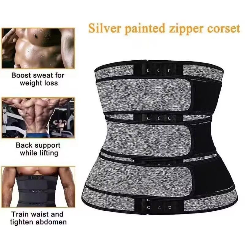 Adjustable Hook Shaperwear Waist Trainer Women Sauna Belt Weight Loss Cincher Body Shaper Tummy Control Strap Slimming Sweat