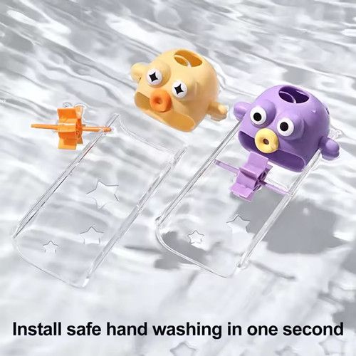 Household Faucet Extender Baby Hand Washing Cute Cartoon Children Universal Silicone Extension Extension Splash Protection Tool
