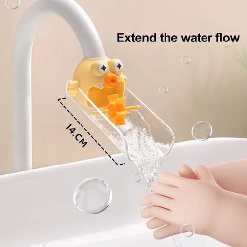 Household Faucet Extender Baby Hand Washing Cute Cartoon Children Universal Silicone Extension Extension Splash Protection Tool