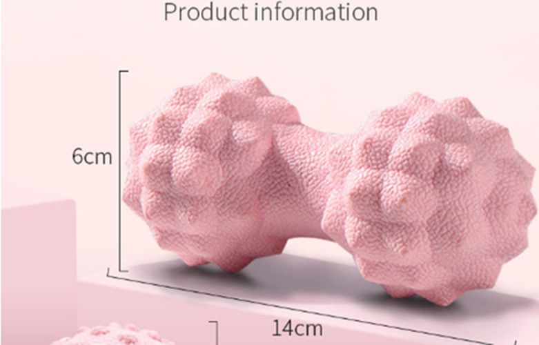 Fascia Massage Ball for Muscle Relief Hand Shoulder Neck Sole Rolling Yoga Fitness Training Songhua Ball for Rehabilitation
