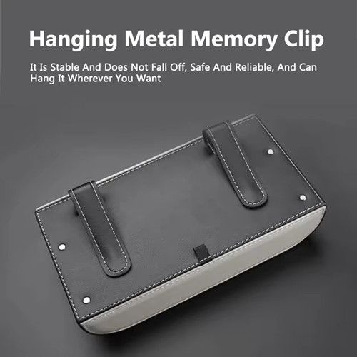 2025 Car Mounted Tissue Box Hanging Sunshade Board Napkin Holder Automobile Accessories Paper Towel Box Vehicle Interior Decor