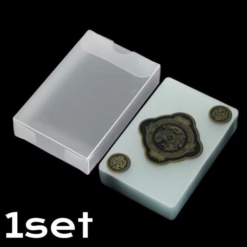 Waterproof Transparent Plastic Playing Cards 1Sets Creative Durable PVC Poker for Deck Board Game and Classic Card Games Access